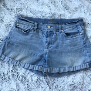 7 for all Mankind Jean Shorts
